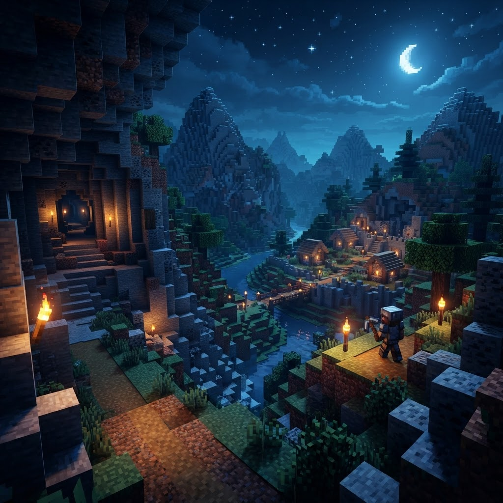Portada del juego Eaglercraft 1.12.2 JS
